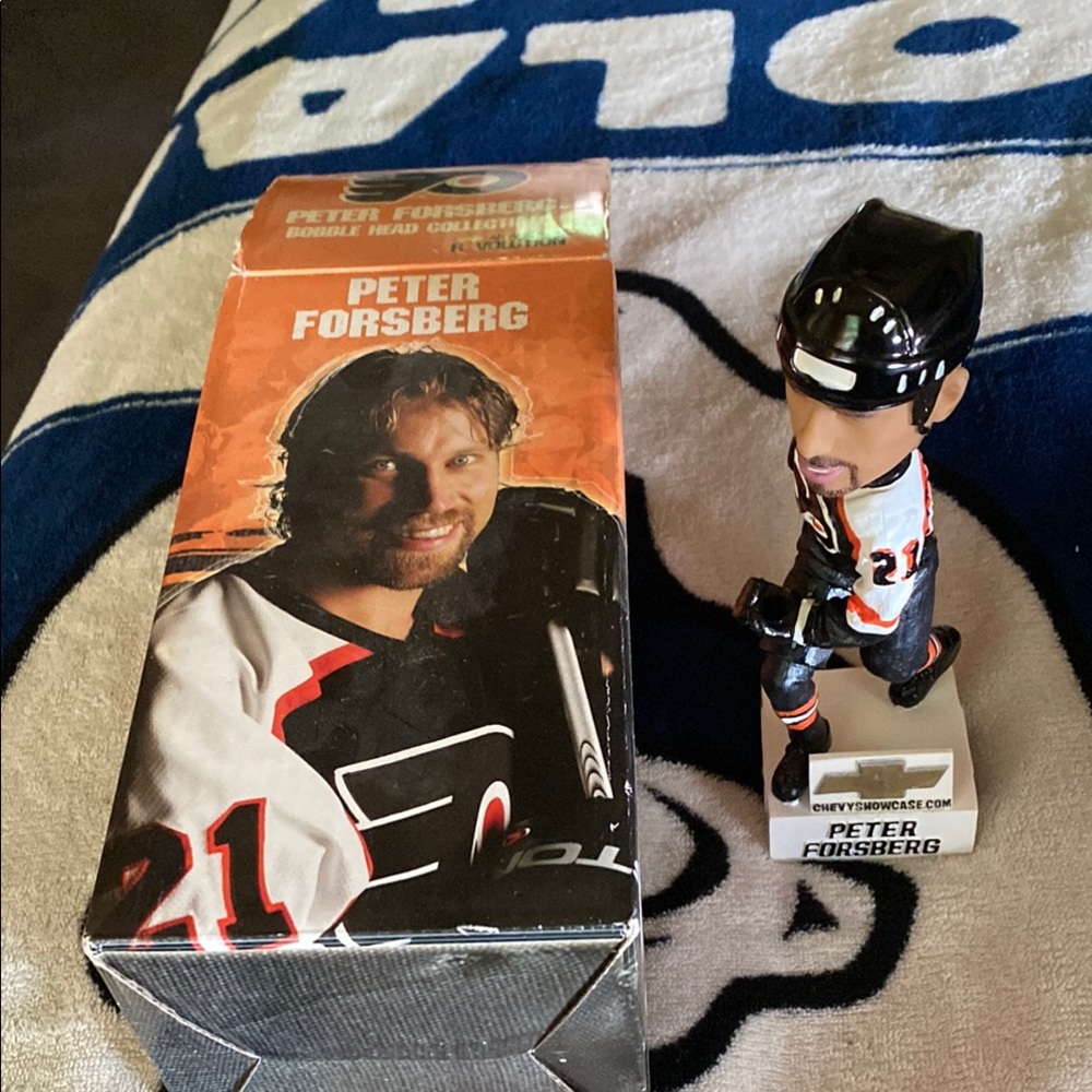 Peter Forsberg Bobblehead…Flyers Fans